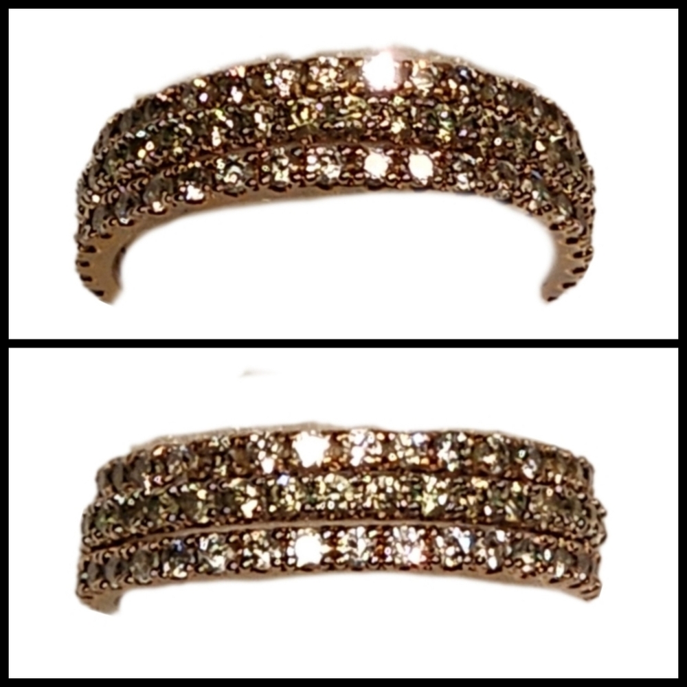 Crystal Rhinestone Ring Stack - image 2